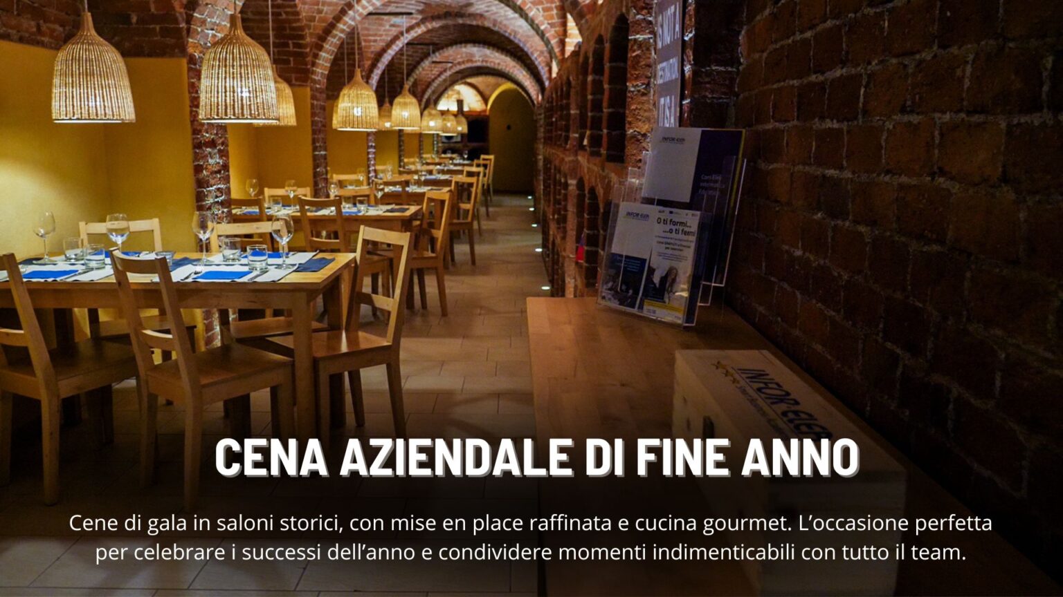 Cene aziendali e team building